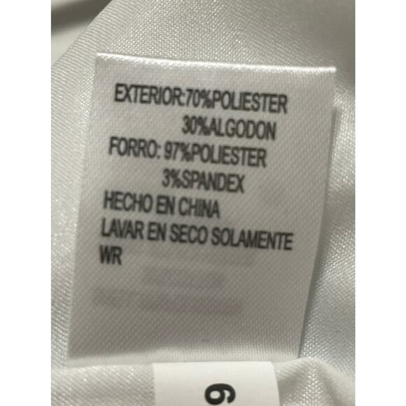 ANTONIO MELANI Sleeveless Floral Peplum Dress Size 8 - Picture 9 of 10